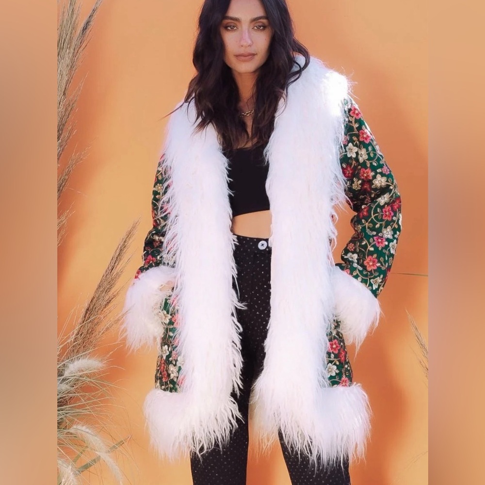 OOTO Afghan coat size s/m.  NWT